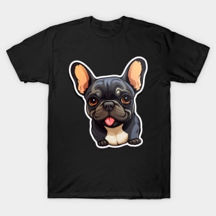 Cute French Bulldog Frenchie Dog Lover Funny T-Shirt